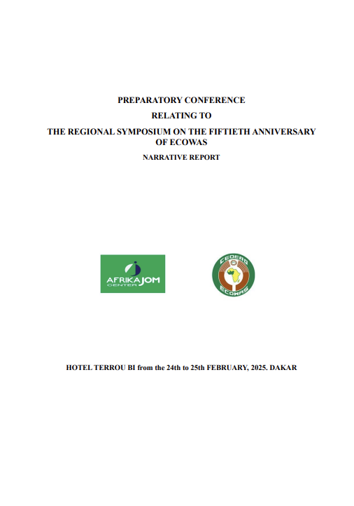 The Narrative Report on the Preparatory Conference